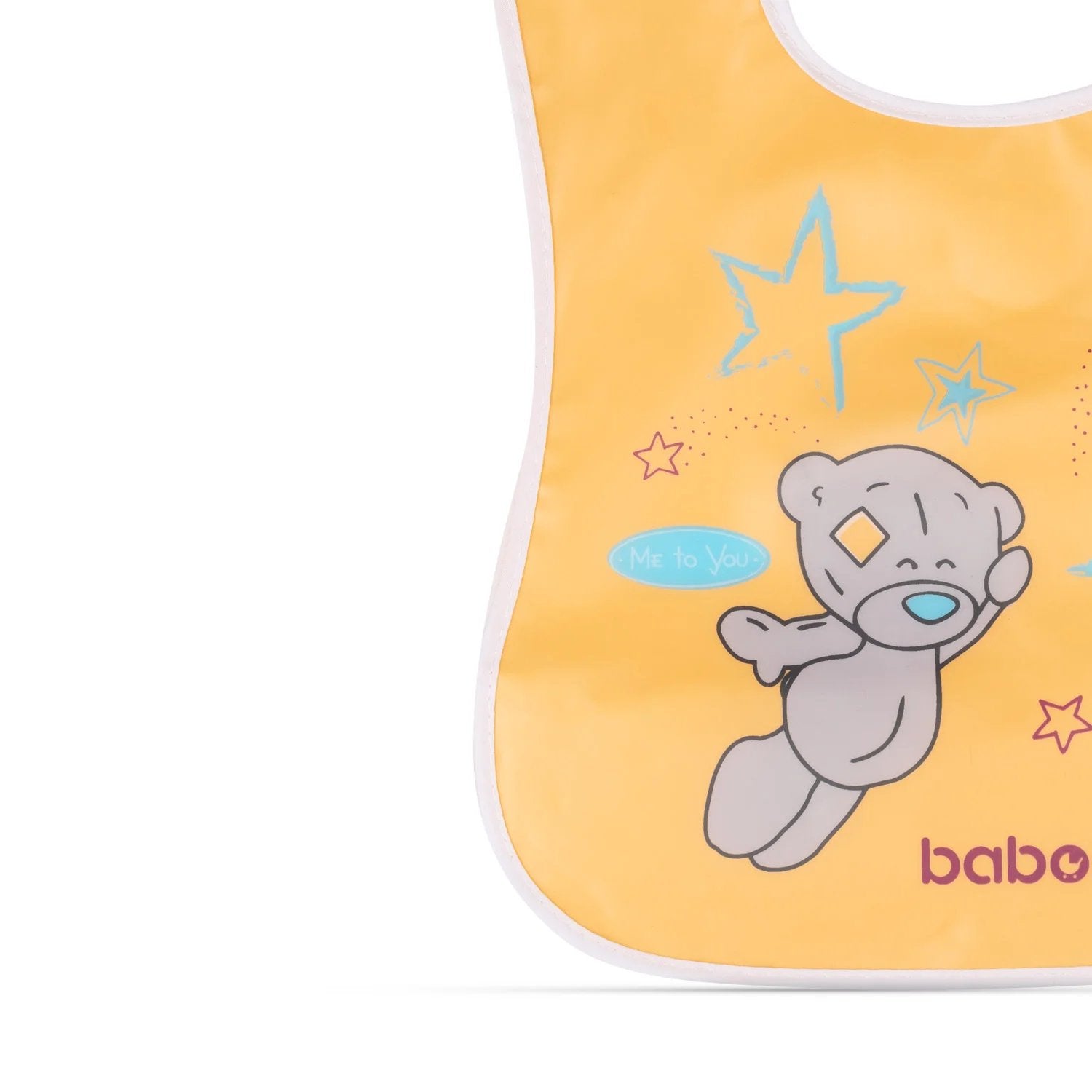 Baboo Bib PEVA Front Side Pocket Me To You Orange 9+