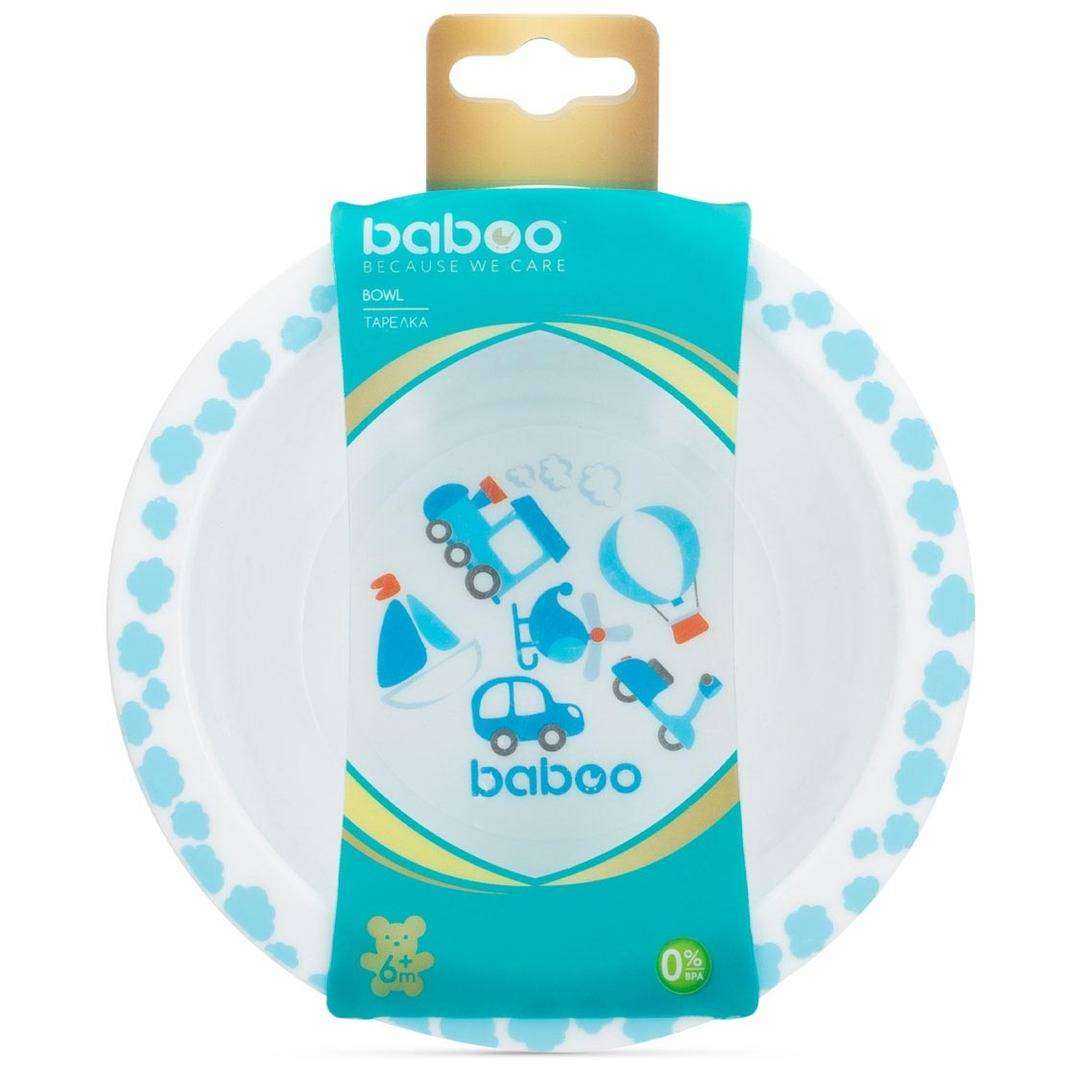 An adorable Baboo bowl with colourful illustrations, designed to motivate your baby to eat and recommended for babies aged 6 months and up.