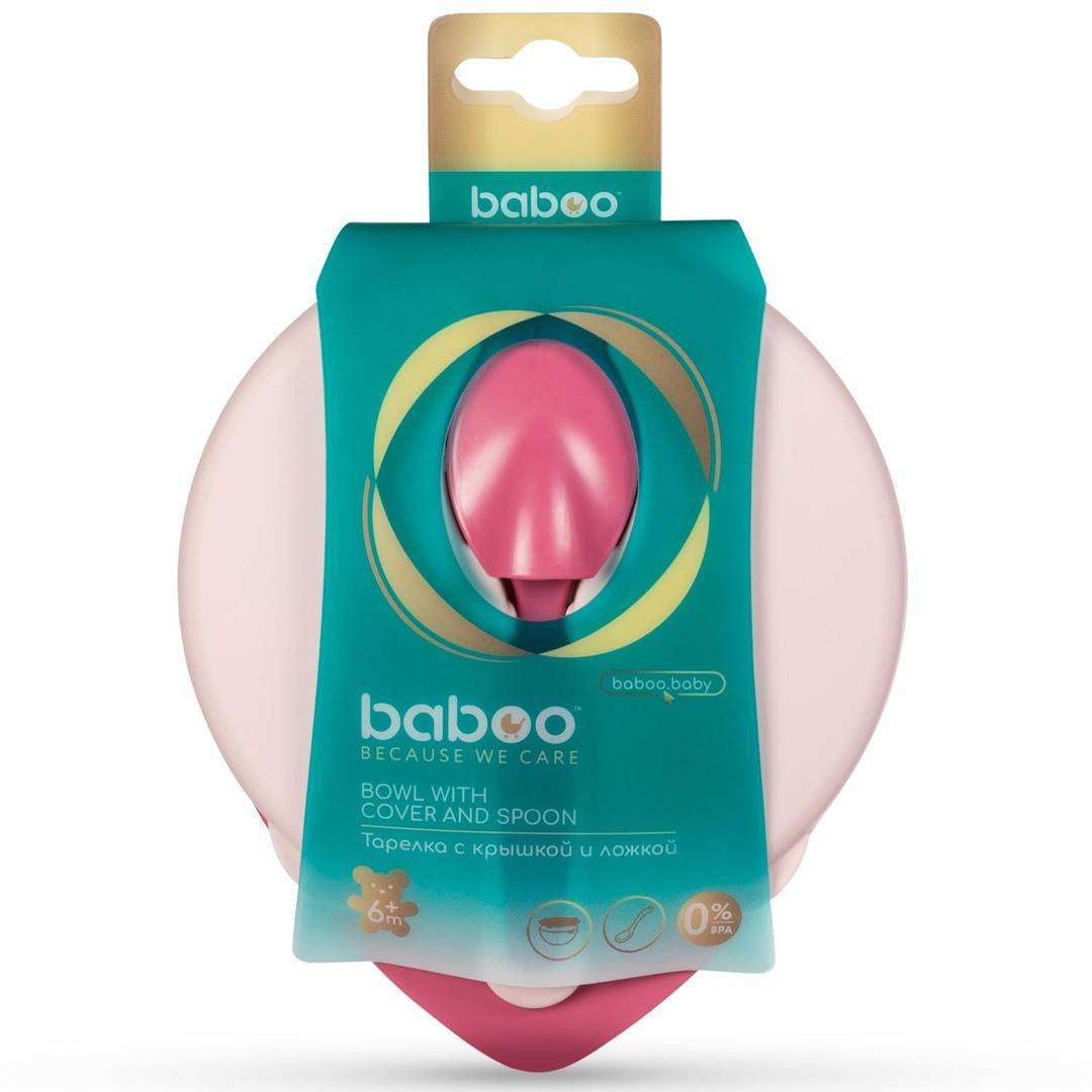 Baboo bowl with ergonomic shape, protecting your baby's sensitive gums