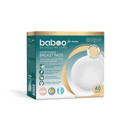 Baboo Disposable Breast Pads 40pcs