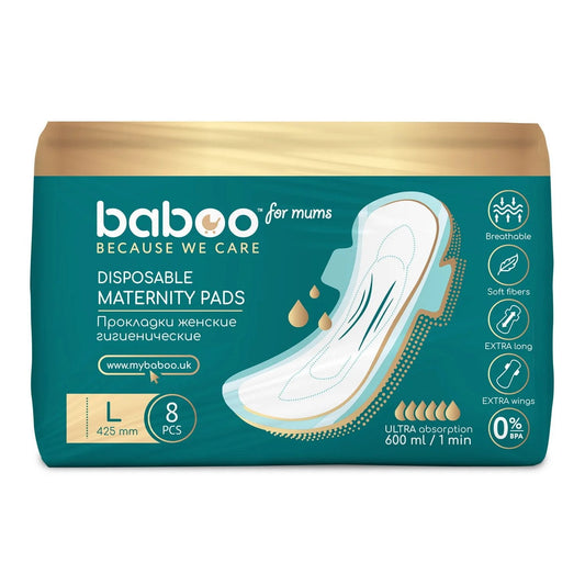 Baboo Einweg-Schwangerschaftseinlagen L 8St