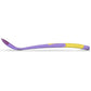 Baboo Plastic Spoon Thermosensitive Long Handle Purple 4+