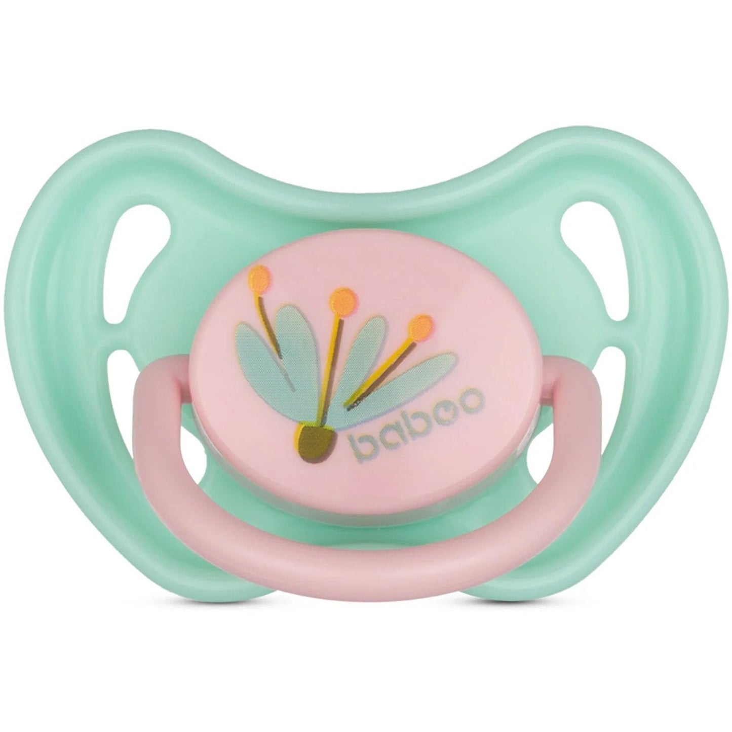 Baboo Soother Latex Cherry PP 0+ Flora