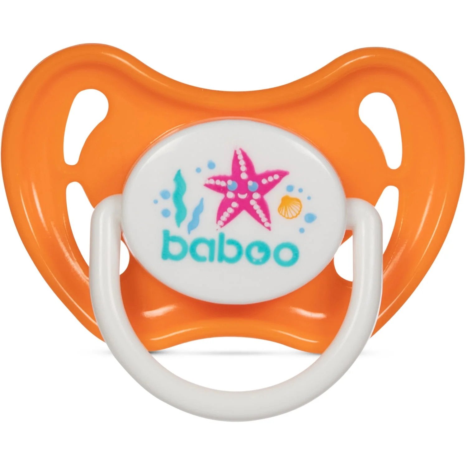 Baboo Soother Silicone Cherry PP 6+ Sealife