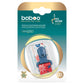 Baboo Textile Soother Holder MarIne 0+