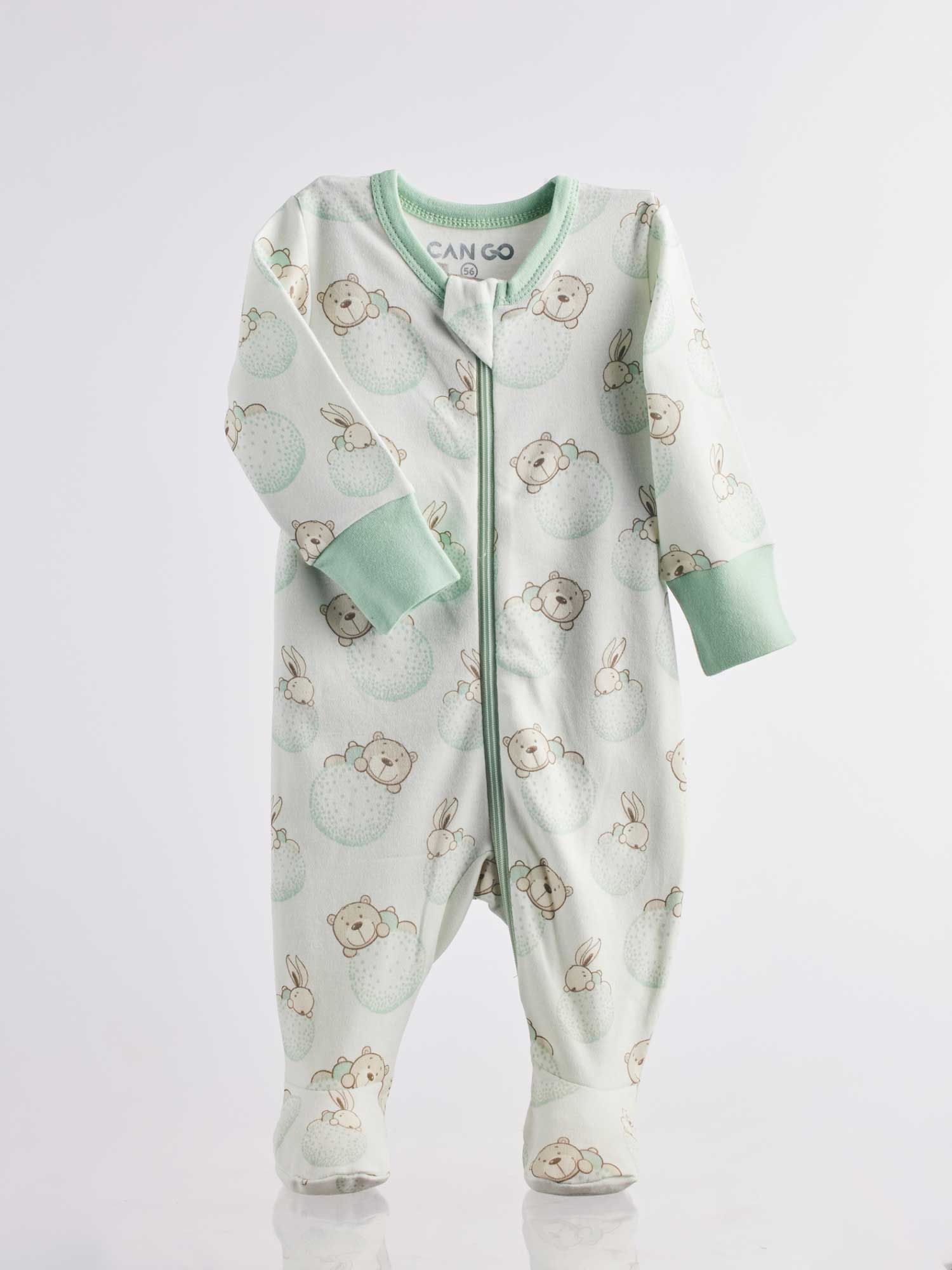 Keep your baby cozy, comfortable and stylish with the Baby Overall Bear & Bunny 375!