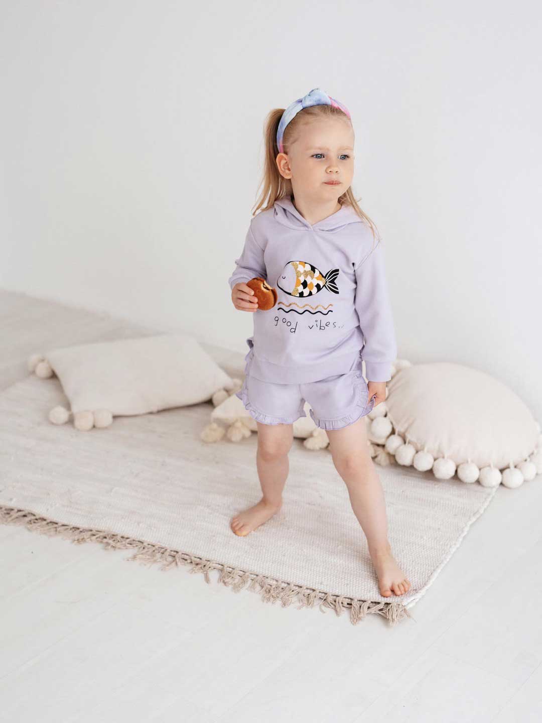 Baby Shorts Gold Fish 324 are the perfect accompaniment to your toddler's summer wardrobe.
