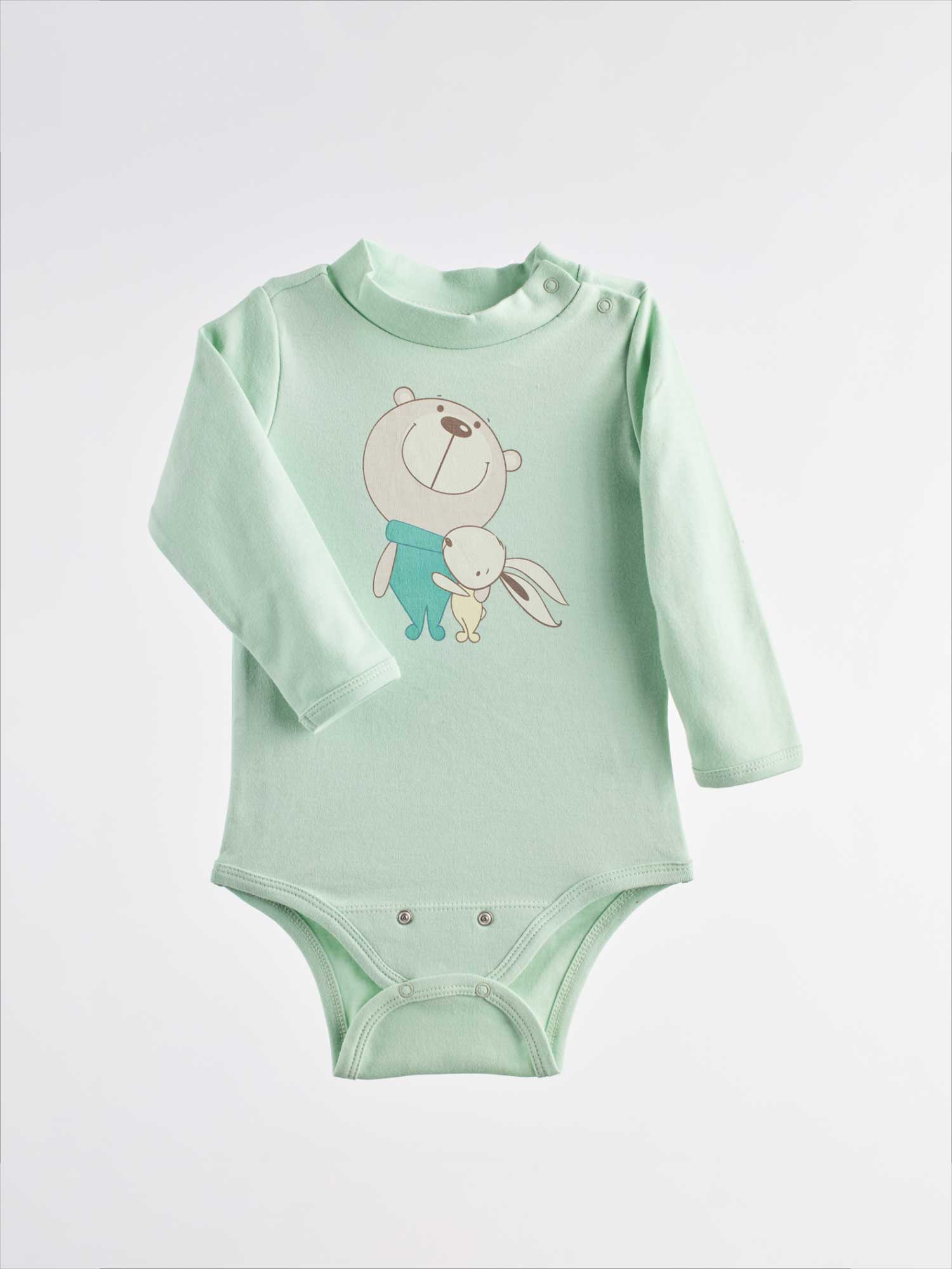 Infant Bodysuit Bear and Bunny 371