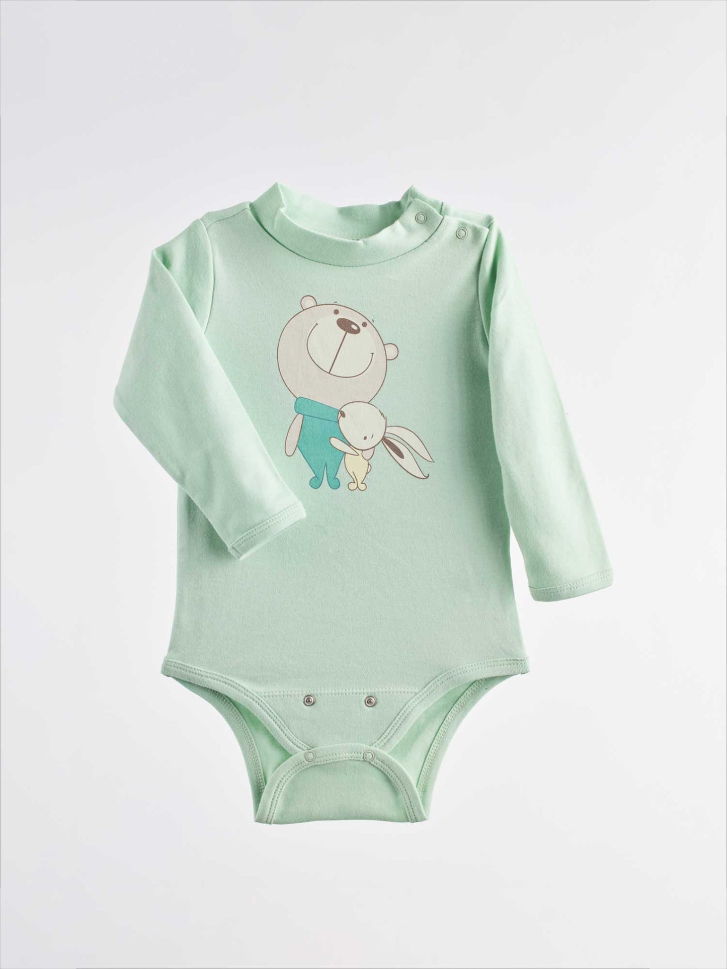 Infant Bodysuit Bear and Bunny 371