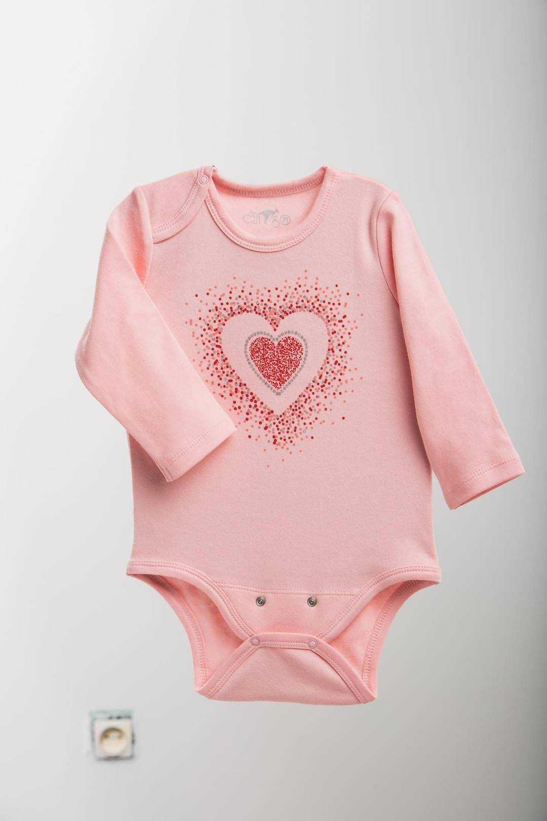 Infant Bodysuit Hearts 239