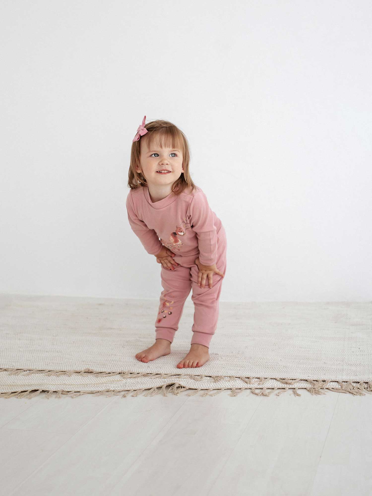 Made from 100% cotton, infant pants squirrel 351 feel very pleasent and are elastic enough to keep up with infant moves